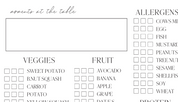 First Foods Printable PDF