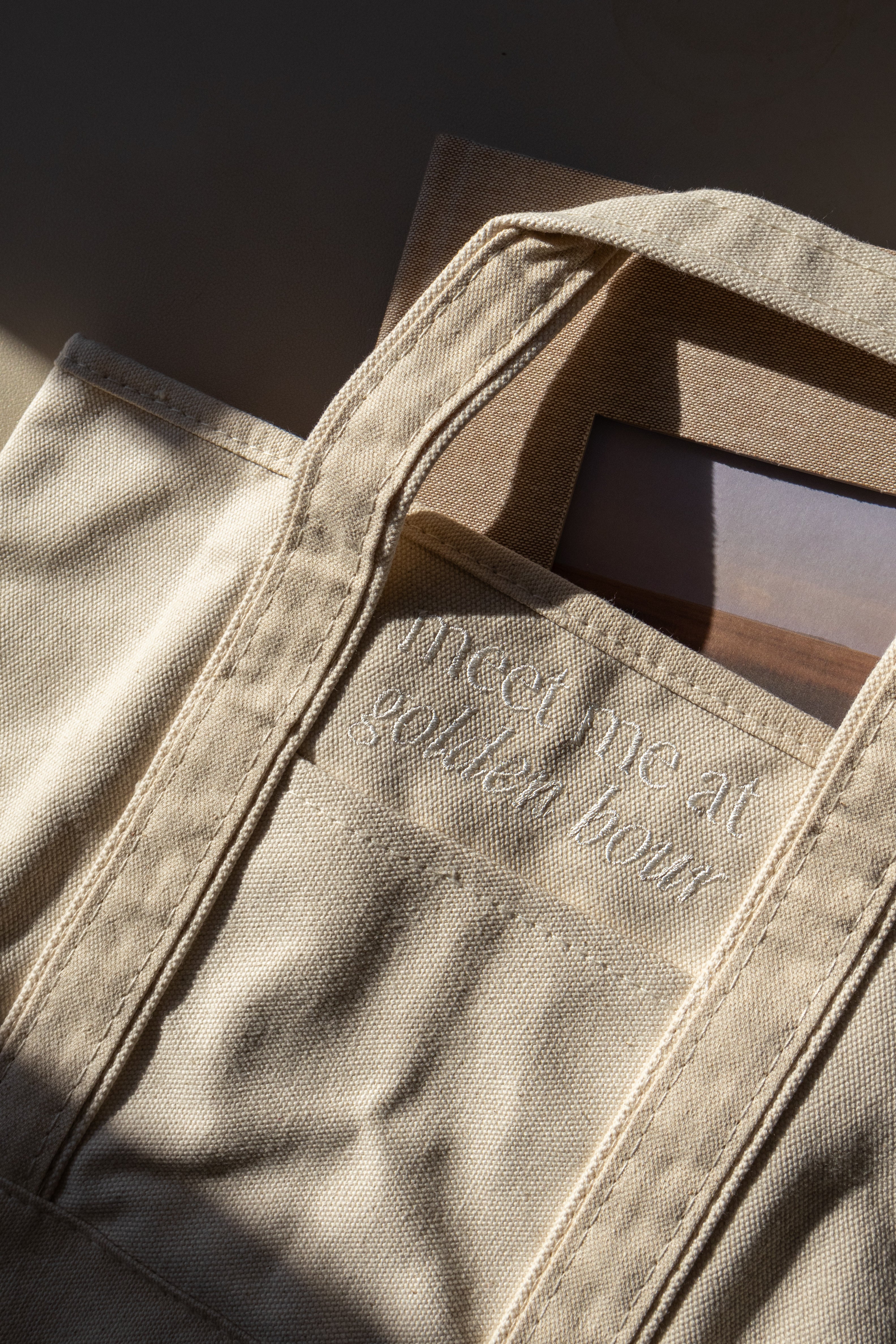 Sunday to Sunset Canvas Tote Bag