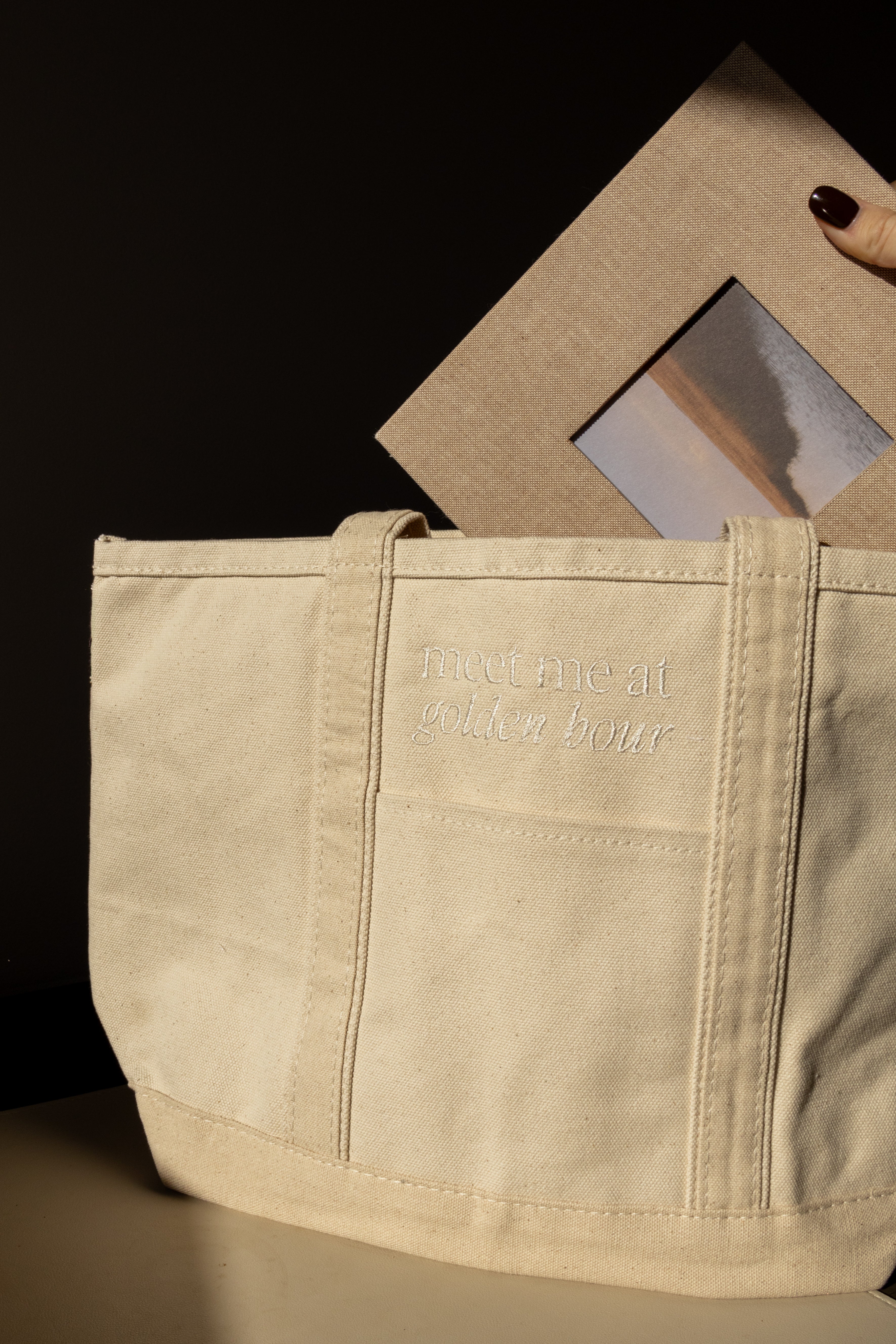 Sunday to Sunset Canvas Tote Bag